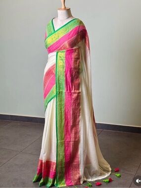 Mulcotton Saree